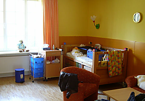 Justians Zimmer in der Sternenbrücke